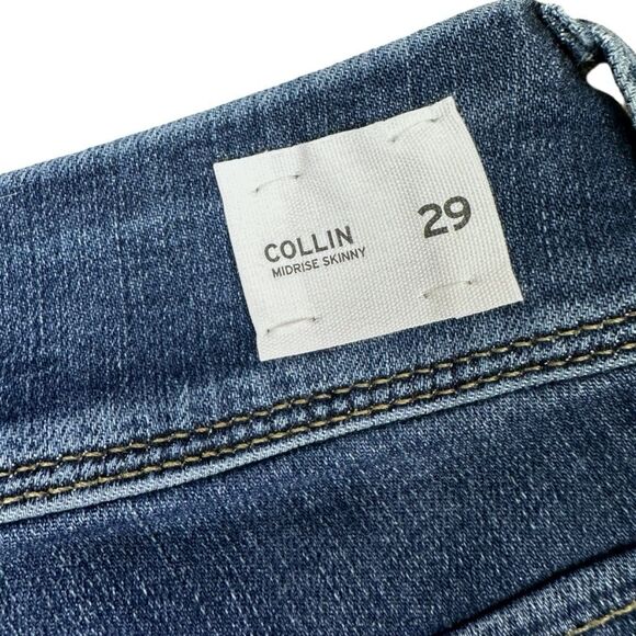 Hudson Collin Mid-Rise Skinny Jeans - Size 29 - Journee - Picture 9 of 9